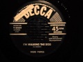 Webb Pierce I'm Walking The Dog "Decca Record ...