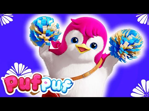 Ne jucăm cu apa la petrecerea rechinilor 🥳Cântece pentru Copii de la Puf Puf