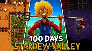 I Played 100 (+12) Days of Stardew Valley