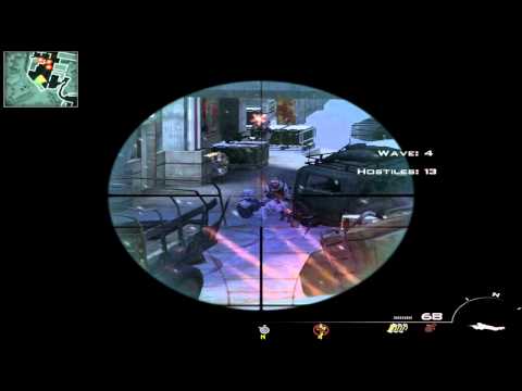 CoD MW2 Spec Ops - Alpha #2 Sniper Fi on Veteran