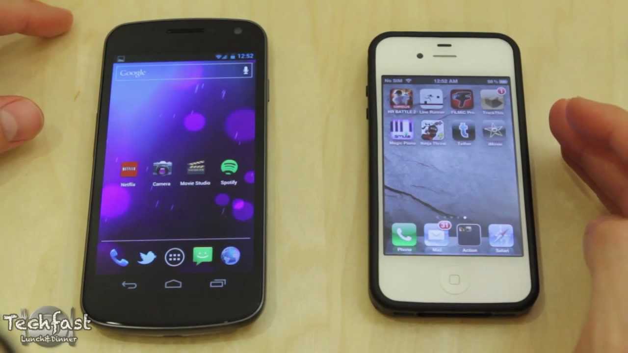 iPhone 4S vs Galaxy Nexus: 1080P Video Export Speedtest