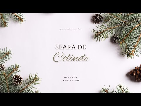 14 Decembrie 2022 | Seară de colinde