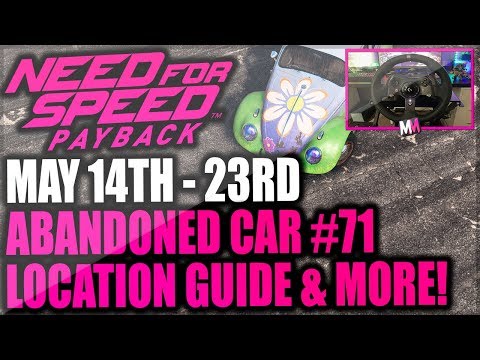 Need For Speed Payback Abandoned Car #71 - Location Guide + Gameplay - SPRING EDITION BEETLE!
