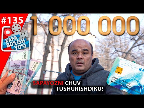 Xafa bo'lish yo'q 135-son Sapayozni chuv tushurishdiku! (06.03.2021)