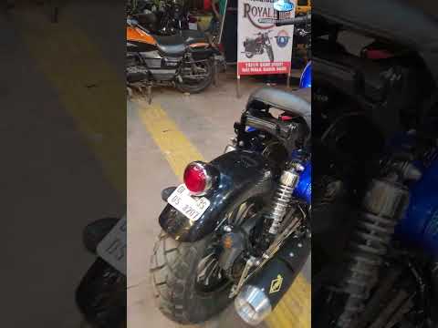 Modified Classic | Bullet Modification | Royal Enfield Bike Accessories Store | Blue Bird Bullet 🐦