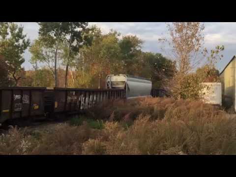 Late Day Horsepower show by the Providence & Worcester RR