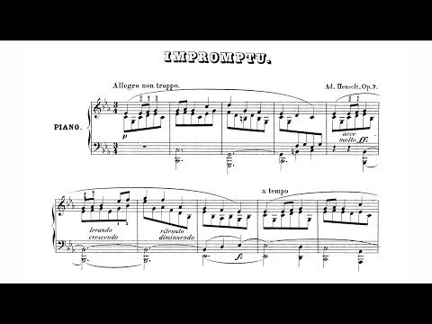 Henselt - 4 Impromptus Op.7, 17, 34, 37 (Grimwood)