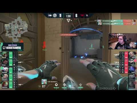 Shroud Reacts to Wardell's Marshal play against T1