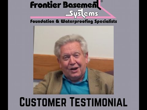 Crawl Space Repair by Frontier Basement Systems | Customer Testimonial