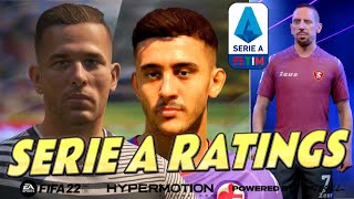 FIFA 22 | Faces & Player Ratings SERIE A Calcio