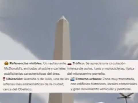 avenidas 9 de Julio y Corrientes, en la ciudad de Buenos Aires, Argentina'