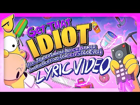 Get That Idiot (Lyric Video) || The Simpsons X Fortnite Fan Song