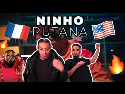 AMERICANS FIRST REACTION TO FRENCH RAP /HIP-HOP * Ninho - Putana (Clip officiel) *