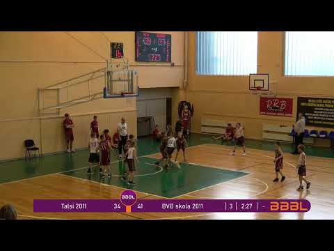 Talsi 2011 VS Bertānu Valmieras Basketbola skola 2011 | U11 BBBL