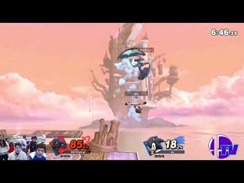 WaveDash 2023 Winners Round 2 - Sonix (Sonic) Vs. Destroyer (ROB) - SSBU Tournament