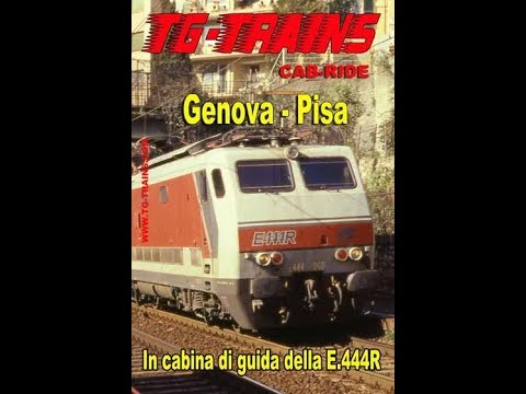 Genova Brignole-Pisa in cabina di guida della E.444R, cap.1