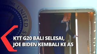 Download lagu KTT G20 Resmi Ditutup, Presiden Amerika Serikat Joe Biden Tinggalkan Bali mp3