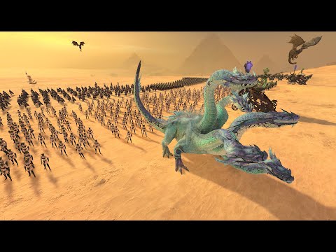 Dark Elves vs Khorne - Total War: Warhammer 3 Cinematic Battle