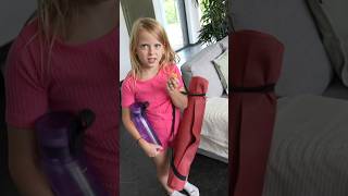 Lucilla trapt niet in Luan zijn grapje 🤭 #short #shorts #debellingas