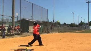 preview picture of video 'Softball Hitting..Throwing the Hips Open, for Max Power  SM#6'