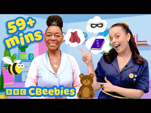 幼兒學習與玩樂時間！Evie 在 CBeebies 屋🏠🎒✨📚 | 59+ 分鐘精選集 | CBeebies 🌈✨ (Toddler Learning and Play with Evie at the CBeebies House 🎒✨📚 | 59+ Mins Compilation | CBeebies 🌈✨)