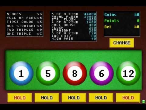 90s Video Poker - YouTube