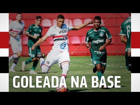 GOLEADA NO SUB-20: SÃO PAULO 4X0 PALMEIRAS | SPFCTV