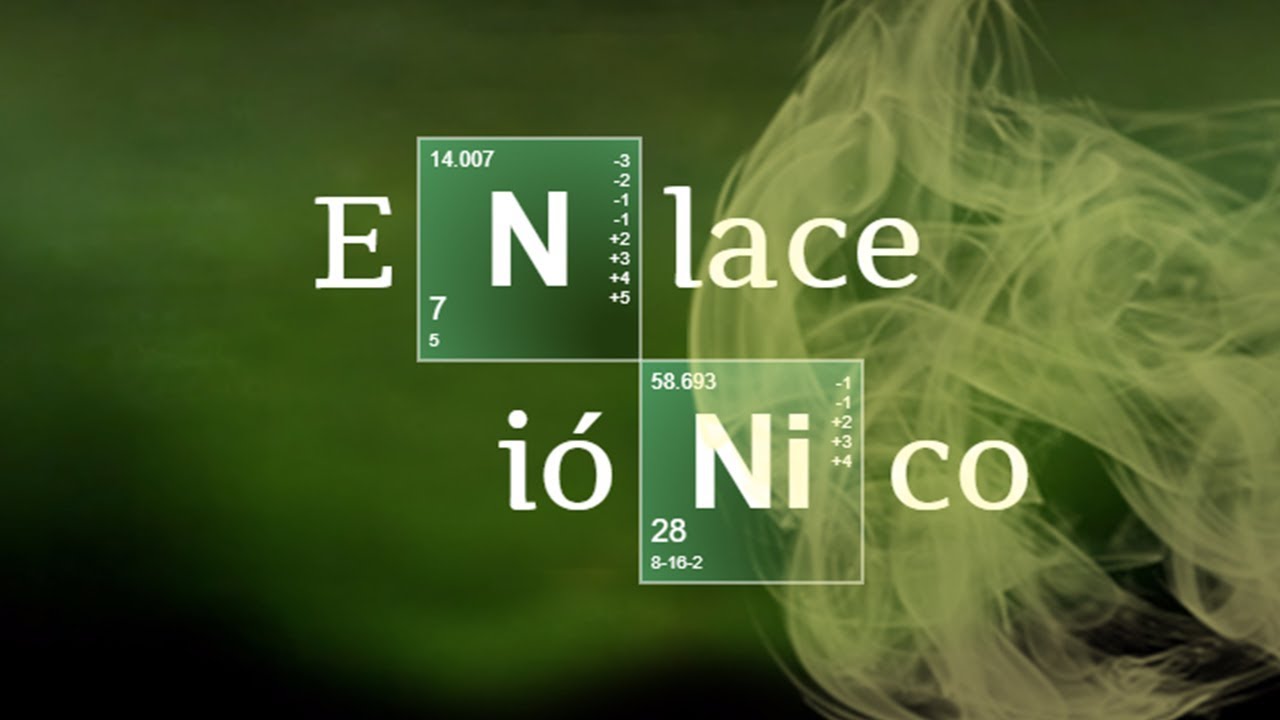 EL ENLACE IÓNICO | Química Básica
