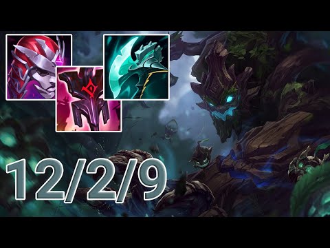 Maokai Jungle VS Karthus | KR GrandMaster Patch 13.10