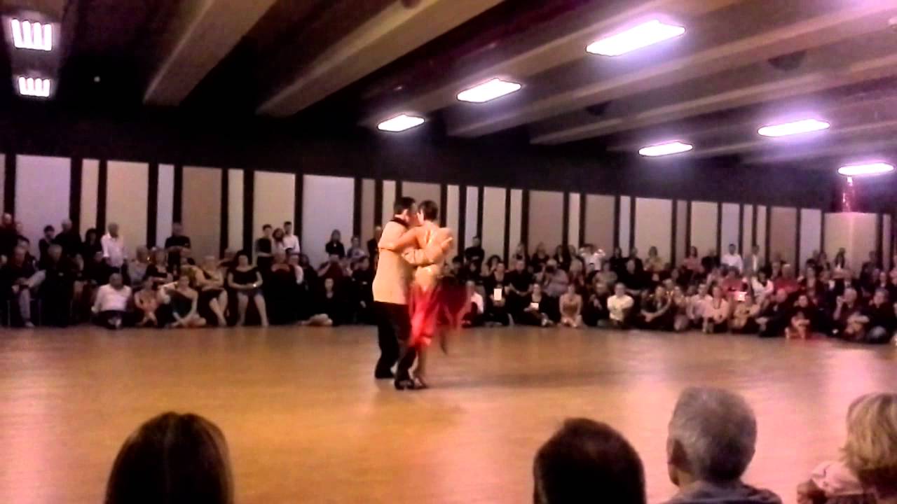 Lucila Cionci y Joe Rodrigo Corbata Tango  Festival Lazise Italy 02.05.2015
