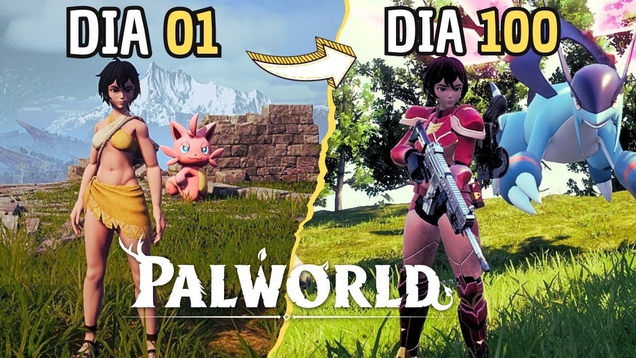 Passei 100 dias no PALWORLD | Resumo de quase 70 horas de Gameplay