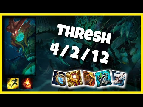 Thresh Support 10.25 Challenger Gameplay Replay - S11 (4/2/12) - NA