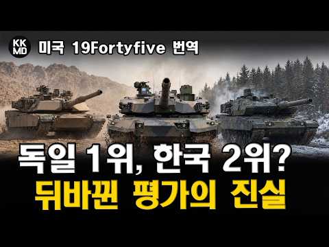 에이브럼스의 나라 미국도 인정한 K2 흑표: 2026년 세계 최고의 주력전차 2위 선정
