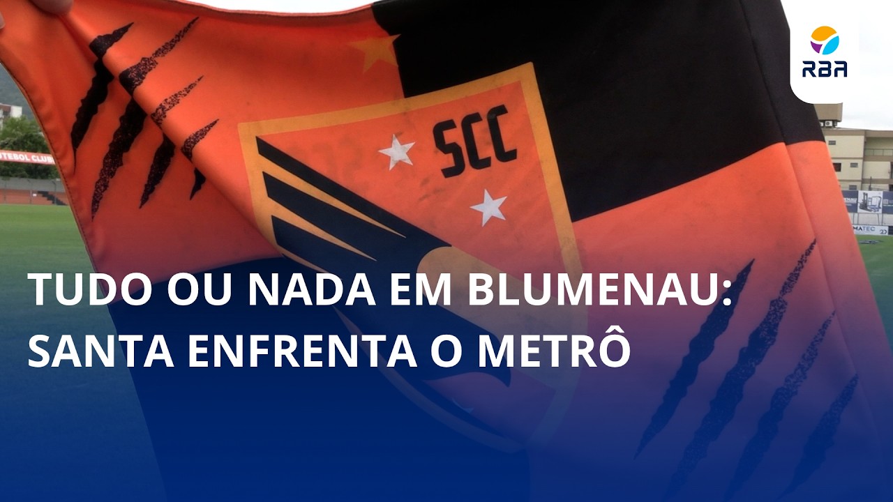 Tudo ou nada em Blumenau: Santa enfrenta o Metrô