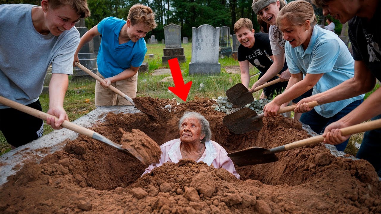 White Teenagers Buried an Elderly Black Woman Alive   What Happened Next Will Shock You