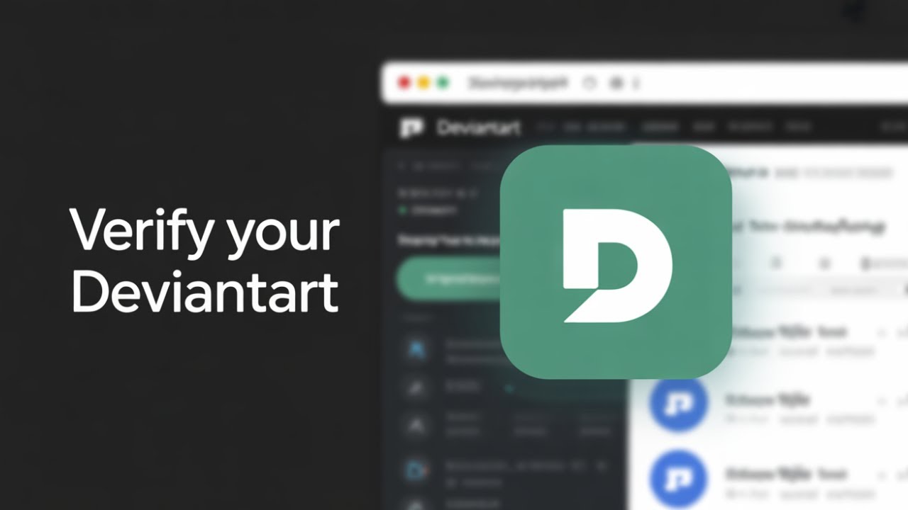 How to verify your DeviantArt account - step by step
