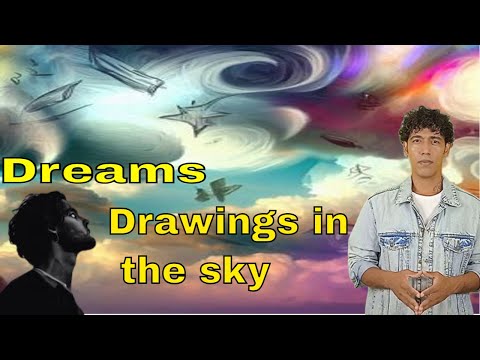 Interpretation of a dream about seeing drawings in the sky