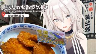 【新潟/佐渡島】天然ブリかつ丼、ひと口で優勝！佐渡に行くなら絶対食べてほしい－ししろんのお散歩グルメ【獅白ぼたん/ホロライブ】