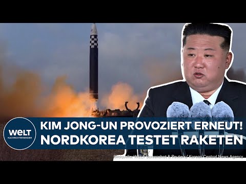 NORDKOREA: Südkorea schlägt Alarm! Kim Jong-Un feuert mehrere ballistische Raketen ab