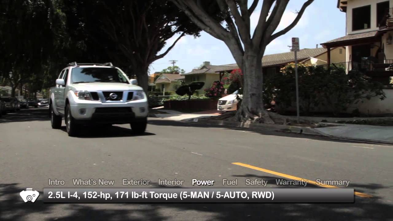 2014 Nissan Frontier Test Drive
