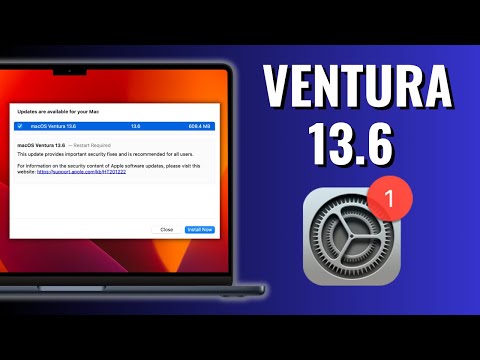 macOS Ventura 13.6 Update! Now With Even MORE SECURITY!