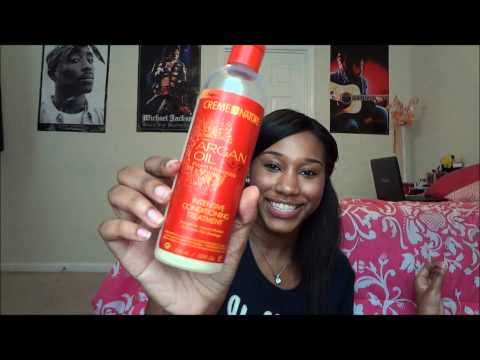 Crème of Nature Argan Oil Hair Care Products Review ❀