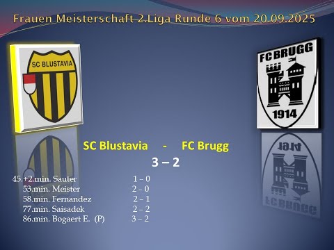Frauen Meisterschaft 2.Liga SC Blustavia - FC Brugg