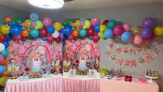 Easy way to set up a party. Karol G party decorations Ideas