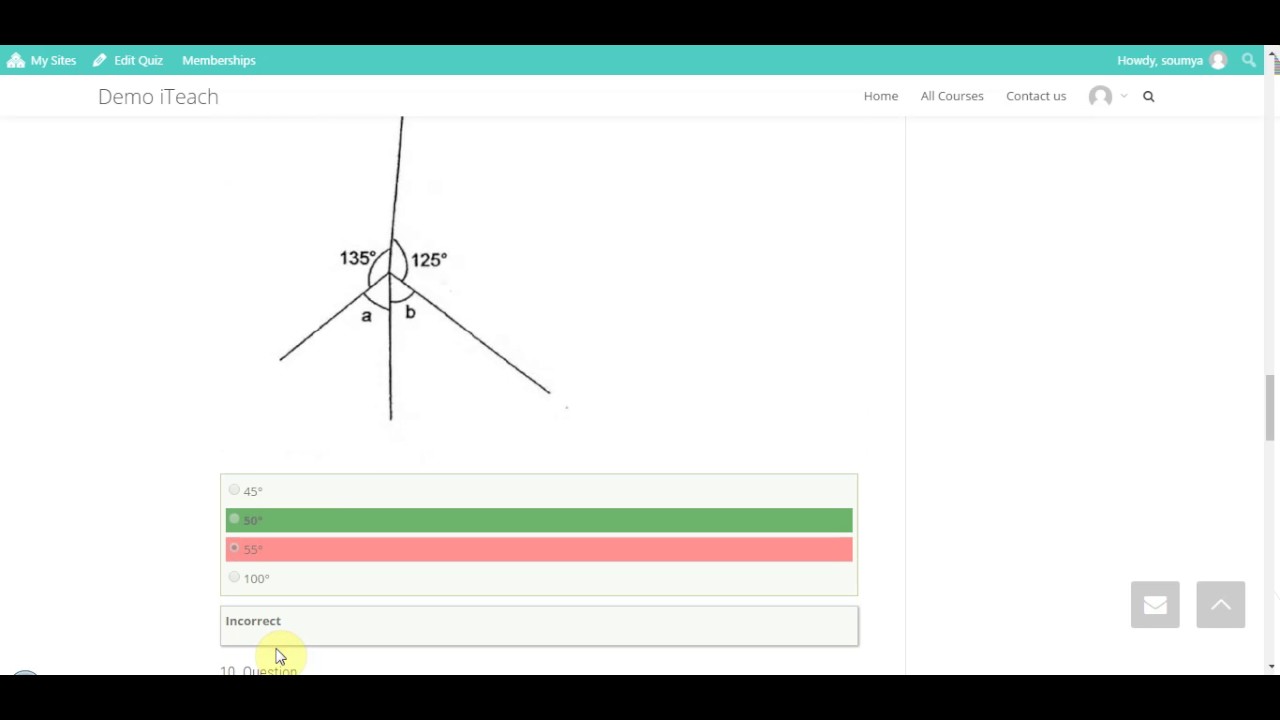How to create a Quiz in Learning management system
