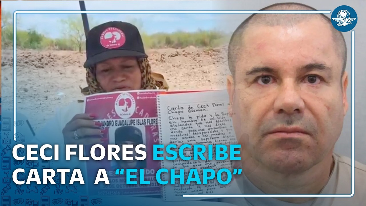 Madre buscadora Ceci Flores pide a “El Chapo” información de su hijo Alejandro