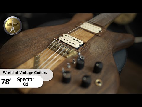 1977 Spector G-1 Guitar | Extremely Rare | Only ~50 Made image 13