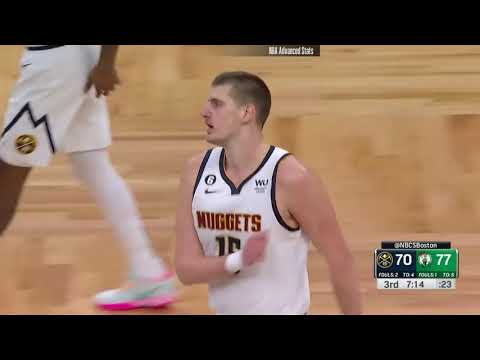 Full Highlights Nikola Jokic vs Celtics 29PTS, 3AST and 8REB in 29min