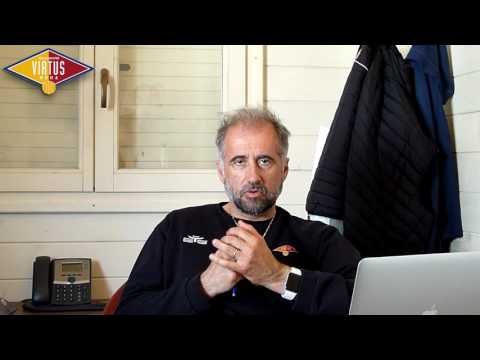 Fabio Corbani prima della trasferta a Scafati