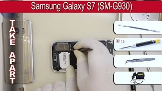 How to disassemble 📱 Samsung Galaxy S7 (SM-G930) Take apart Tutorial